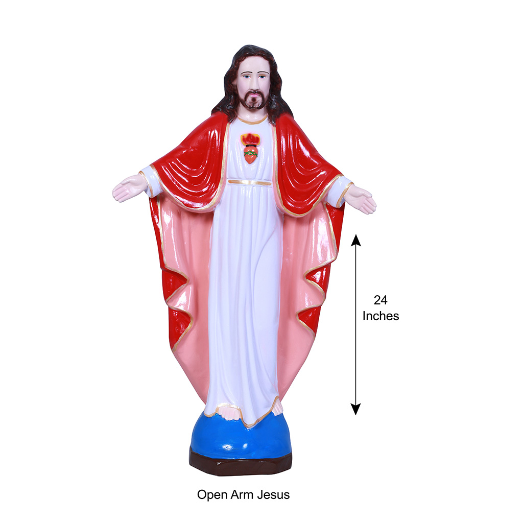 OPEN ARM JESUS 24INCHES