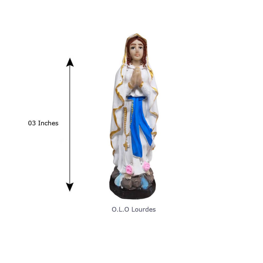 3-inch-Lourdes